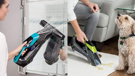 Bissell Pet Stain Eraser Deluxe ION With Window Attachment and Cleaning Formula | $75 | AmazonBissell Pet Stain Eraser With Cleaning Formula | $64 | Amazon